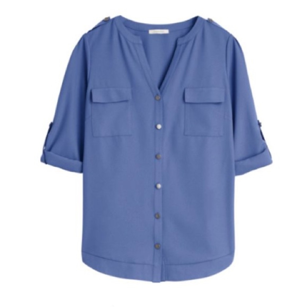 41 Hawthorn Tameron Button Down Blouse NEW
